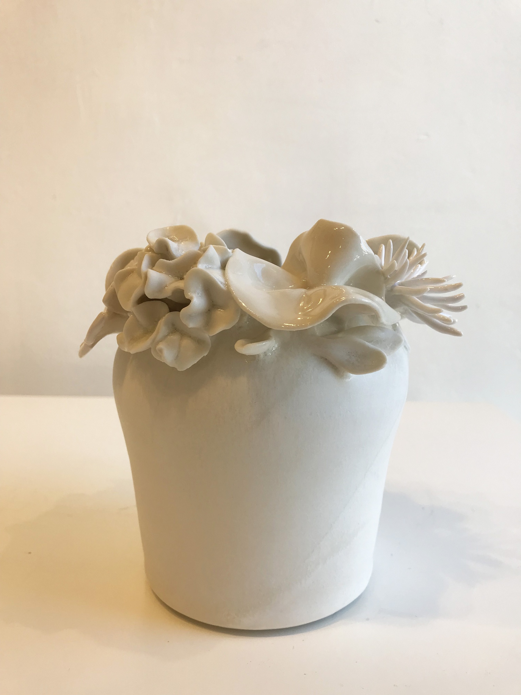 emma jagare small flower vase various flowers and coral sarah